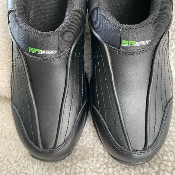 Slip Resistant Women’s Shoes, slit on, soft work toe, rubber sole, Sz: 7 - Picture 4 of 8